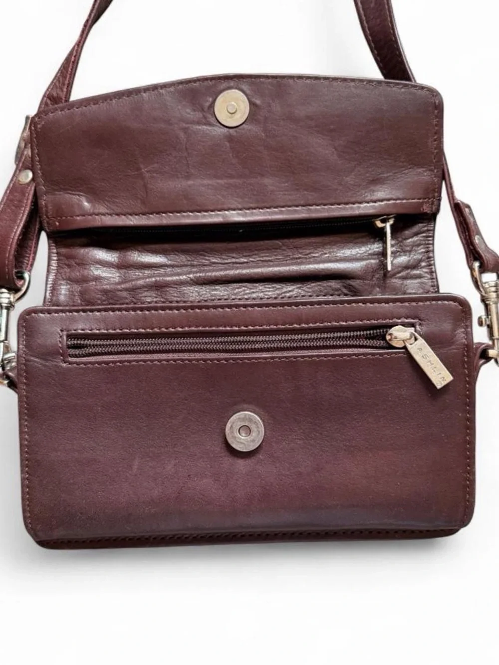 Ashlin Genuine Leather Wallet Purse | Shoulder Bag